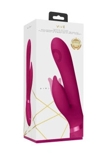 Wibrator Aimi - Pink Vive Różowy | 100% ORYGINAŁ| DYSKRETNA PRZESYŁKA